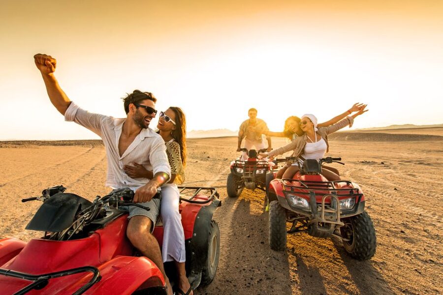 From Agadir or Taghazout: Quad Biking Safari Desert Trip - Sand, rubble tracks, roads, and coastal views