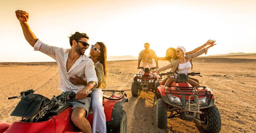 From Agadir or Taghazout: Quad Biking Safari Desert Trip - The 90-minute route and its pauses