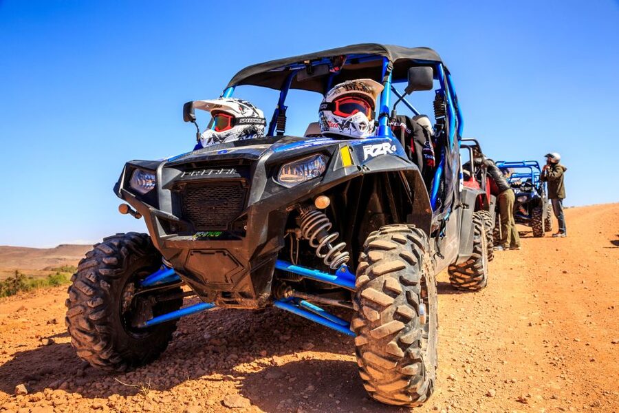 From Agadir or Taghazout: Quad Biking Safari Desert Trip - One quad, two riders, and a simple setup