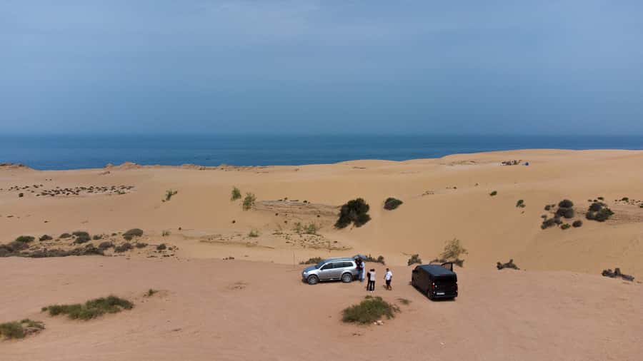 From Agadir/Taghazout: Sahara Sand Dunes with Transfer - Leaving Agadir for the Atlantic road
