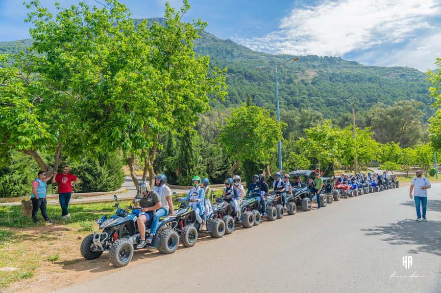 From Chefchaouen: ATV-Quad Guided Tour to Akchour Waterfall - What happens at Akchour Waterfall