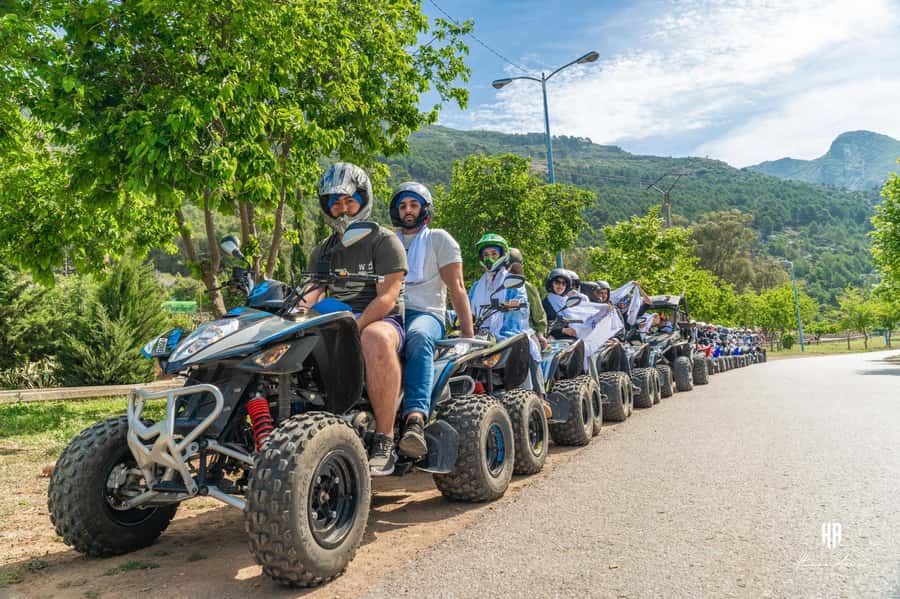 From Chefchaouen: ATV-Quad Guided Tour to Akchour Waterfall - The tea break and the ride back