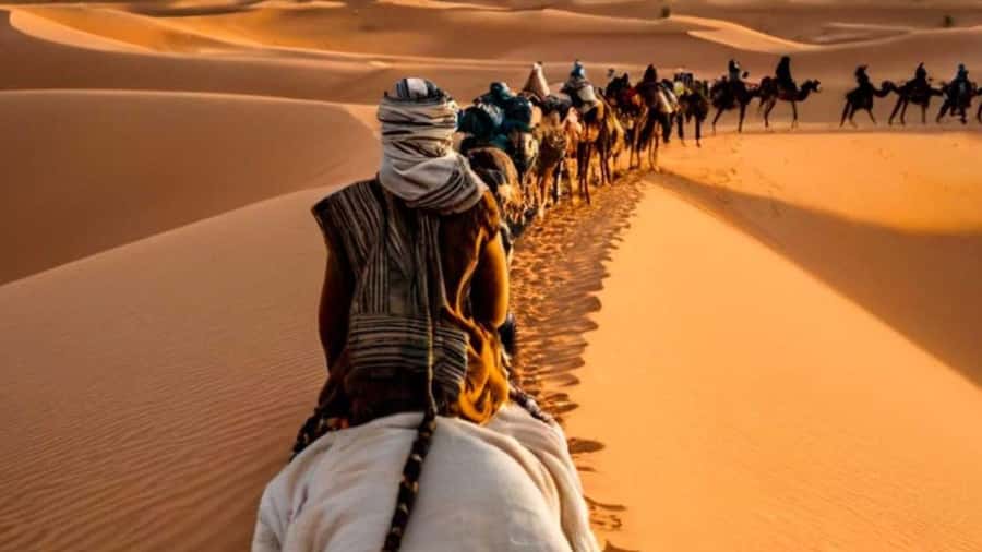 From Fes: 2-Day Merzouga Desert Trip w/Luxury Tent & Dinner - The Ziz Valley and Erfoud mark the approach to the desert