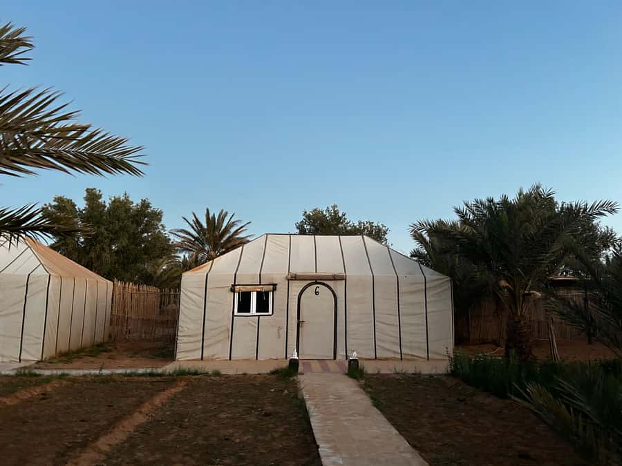 From Fes: 3 Days and 2 Nights Desert Trip to Marrakech - The Erg Chebbi camel ride at sunset