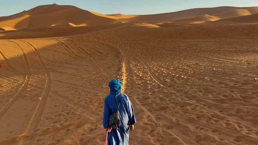 From Fes: 3 Days and 2 Nights Desert Trip to Marrakech - Ziz Valley, palm groves, and the approach to Merzouga