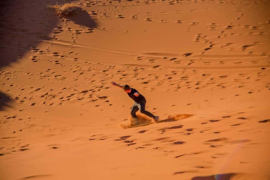 From Fes To Marrakech: 2-Days with Luxury Camp, Desert Tour - Sunrise on the dunes, then back on the road