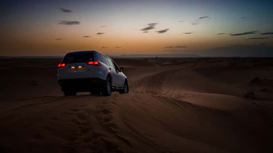 From Fez: Sahara Desert 2-Day Tour with Merzouga Camp Stay - Arriving in Merzouga and leaving for the dunes