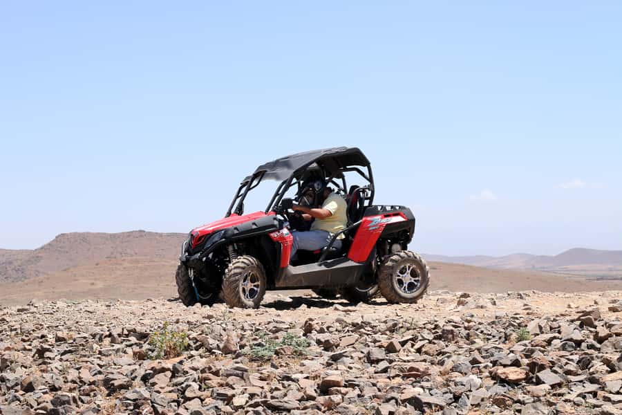 From Marakkesh: Half Day Buggy Adventure in Agafay Desert - Berber villages and the tea stop