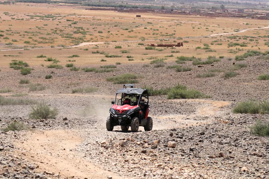 From Marakkesh: Half Day Buggy Adventure in Agafay Desert - Driving an 800cc buggy across Agafay