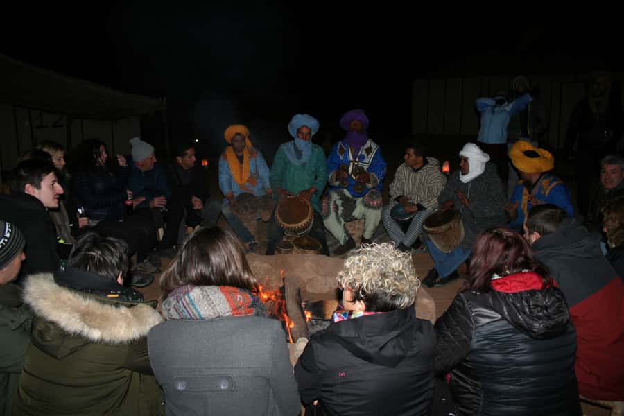 From Marrakech: 2-Day Desert Excursion - A Berber camp with dinner, music, and stars