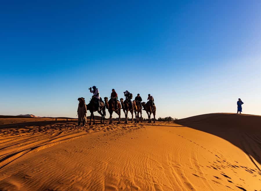 From Marrakech: 3-Day Desert with luxury camp, camel & meals - Day one: over the High Atlas to Aït Ben Haddou