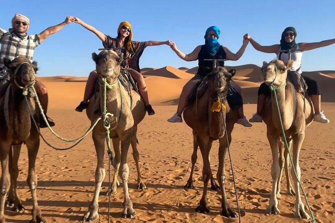 From Marrakech: 3-Day Tour To Fez Via-Desert merzouga - The Erg Chebbi camel ride and desert camp