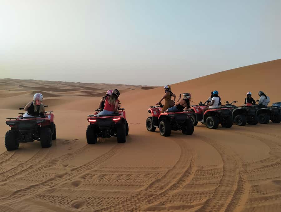 From Marrakech 3 Days Desert Merzouga with Camel & Quad bike - From Marrakech across the High Atlas