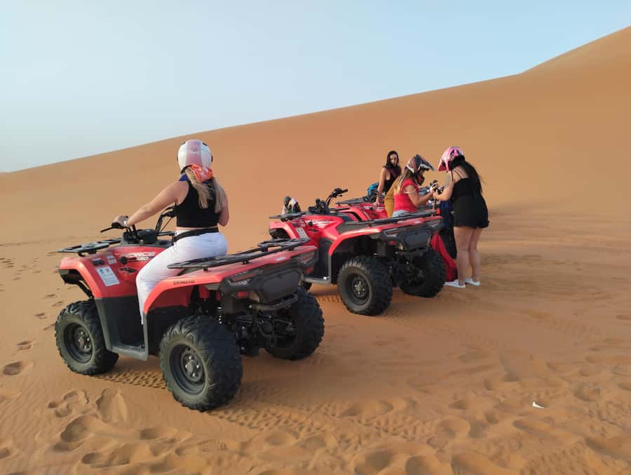 From Marrakech 3 Days Desert Merzouga with Camel & Quad bike - Ait Ben Haddou and the road to Dades