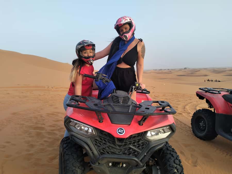 From Marrakech 3 Days Desert Merzouga with Camel & Quad bike - Camel time at Erg Chebbi