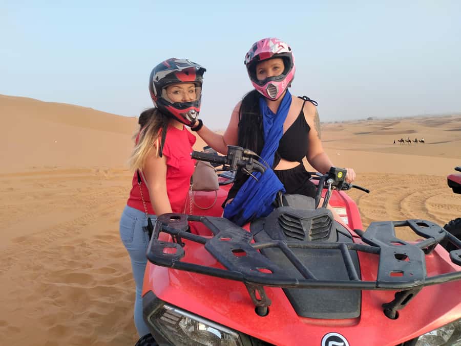 From Marrakech 3 Days Desert Merzouga with Camel & Quad bike - Sunrise and one hour on a quad bike