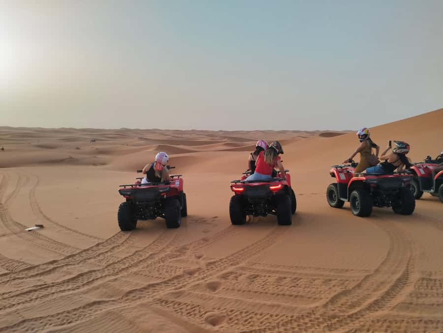 From Marrakech 3 Days Desert Merzouga with Camel & Quad bike - The long return through Rose Valley