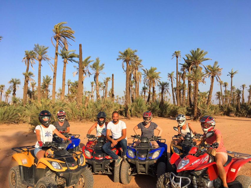 From Marrakech: Adventure Quad Ride in La Palmeraie - Mint tea, bread, and a pause in the countryside