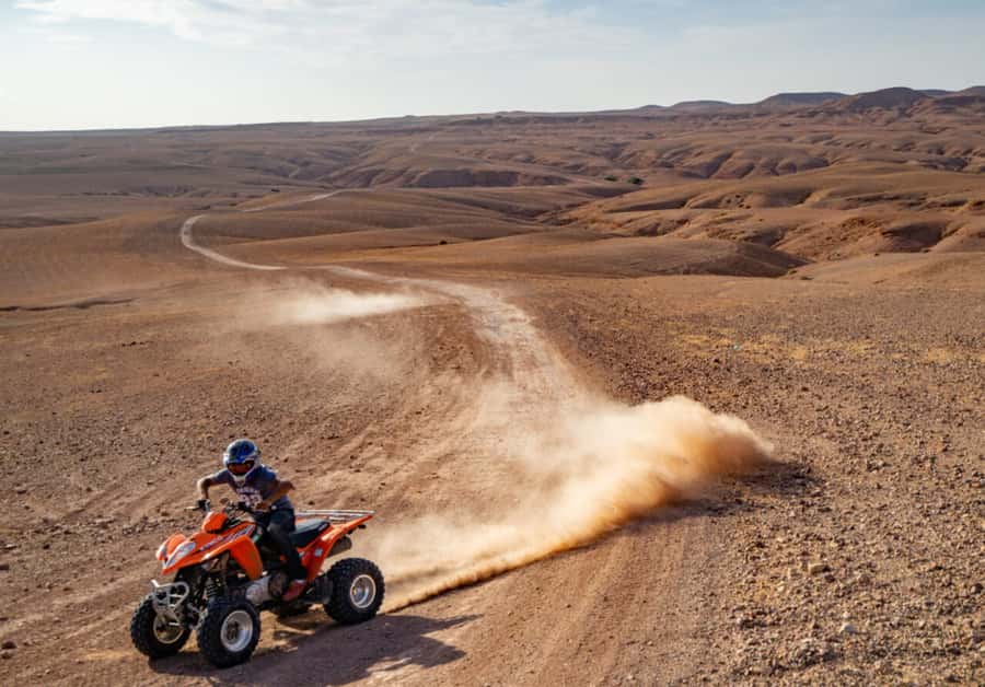 From Marrakech: Agafay Desert Dinner with Quad & Camel Ride - Guides make the practical difference