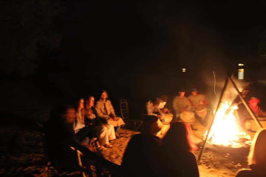 From Marrakech: Agafay Desert Sunset, Camel Ride, and Dinner - Sunset, photographs, and the move back to camp