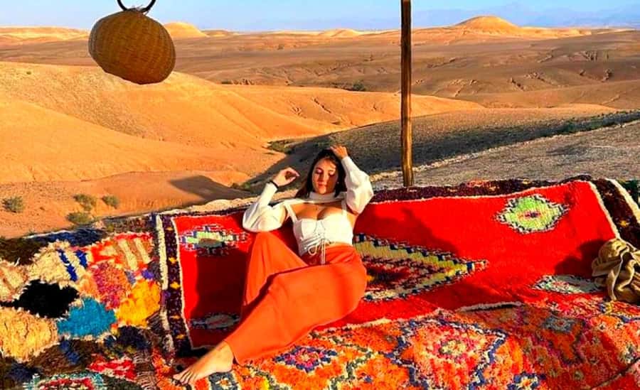 From Marrakech : Agafay Desert Sunset Dinner with Camel Ride - Reaching Agafay from Marrakech in about 30 minutes