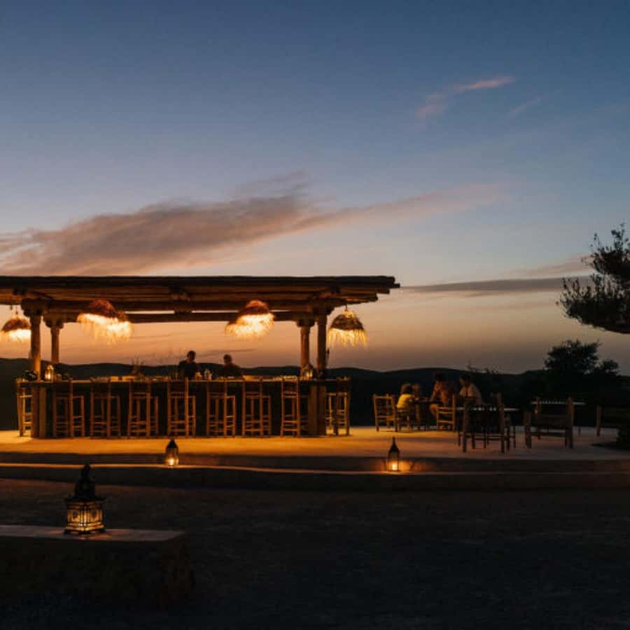 From Marrakech: Agafay Desert Sunset Dinner with Live Show - Berber music, dancing, and the fire show