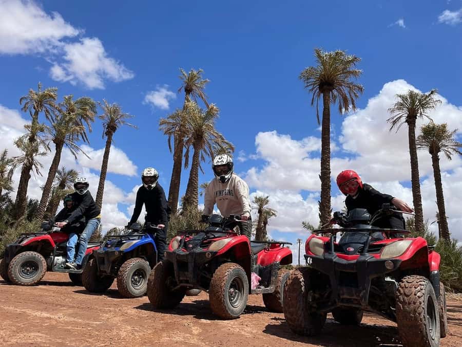 From Marrakech: Aqua Karting & Quad Bike Half-Day Trip - Two very different rides in one Palmeraie outing
