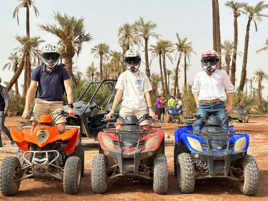 From Marrakech: Aqua Karting & Quad Bike Half-Day Trip - Pickup from Marrakech and the value of an air-conditioned ride