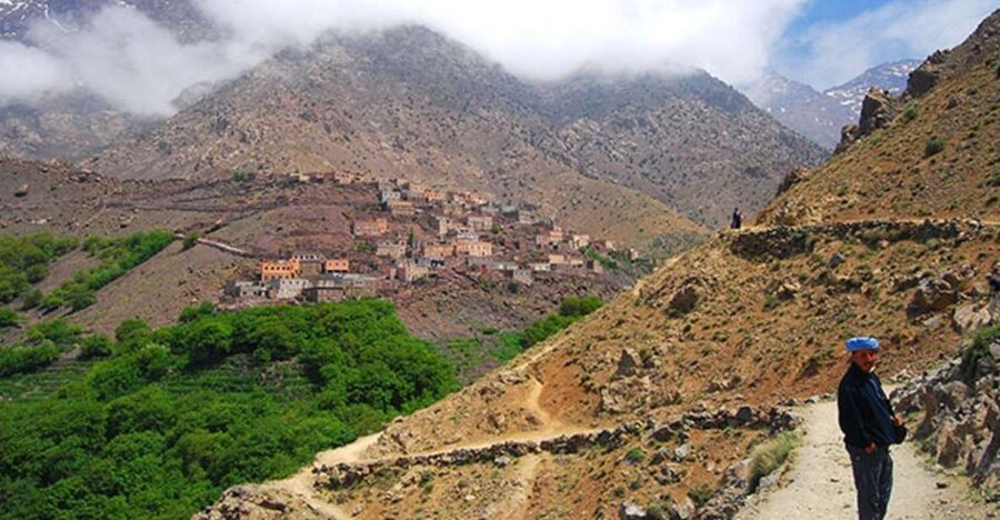 From Marrakech: Atlas Mountains 4-Day Hike with Hotels - Day 1: Imlil to Tachdirt through the Imnane Valley