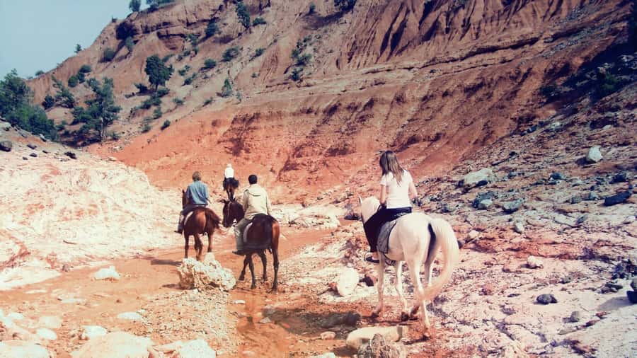 From Marrakech: Atlas Mountains 45-Minute Horseback Ride - Imlil, village paths, and the waterfall walk