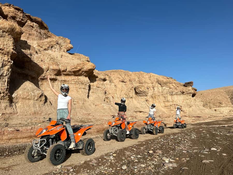 From Marrakech: ATV Quad Bike Tour in Agafay Desert - Safety training before the first trail