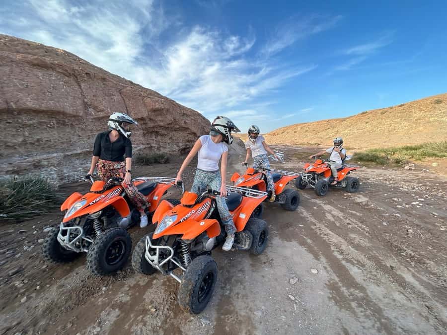 From Marrakech: ATV Quad Bike Tour in Agafay Desert - The 45-minute ride out of Marrakech