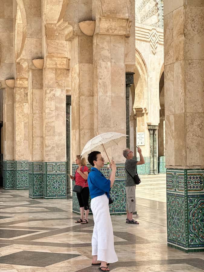 From Marrakech: Casablanca Day Trip by van - The three-hour road journey and breakfast stop