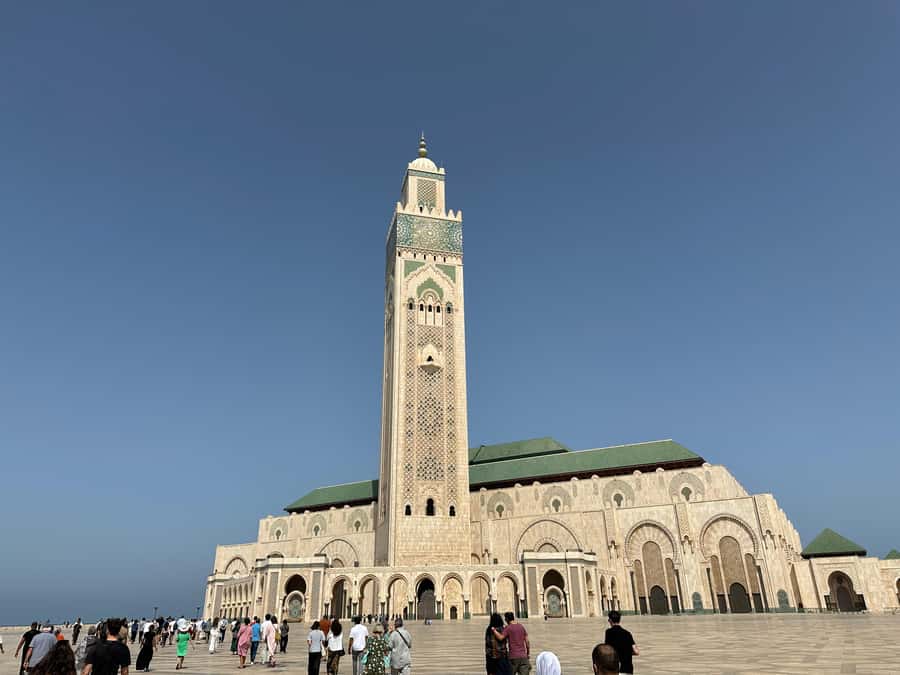 From Marrakech: Casablanca Day Trip by van - Hassan II Mosque: the visit that justifies the day