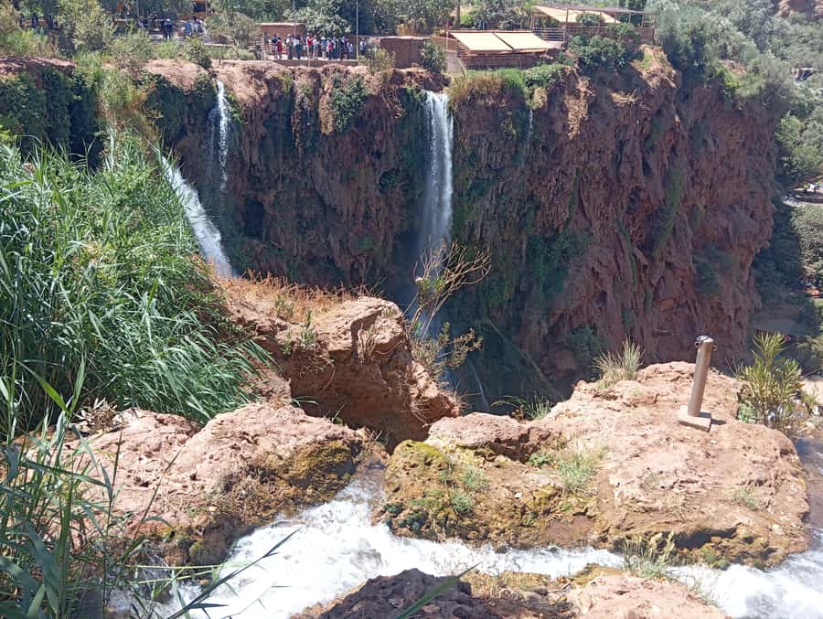 From Marrakech: Day Tour to Ouzoud Waterfalls - Walking through olive groves to the cascades