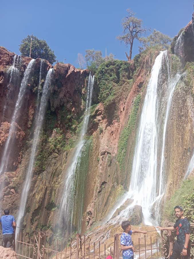 From Marrakech: Day Tour to Ouzoud Waterfalls - Lunch above the falls and the cost of eating