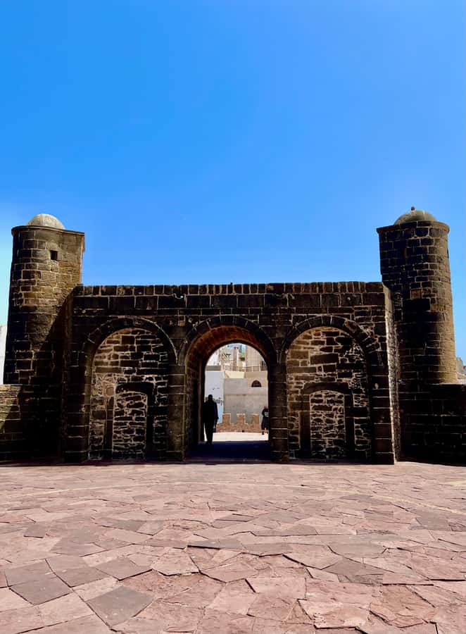 From Marrakech: Day Trip to Essaouira with Transfers - First views of Essaouira from the road