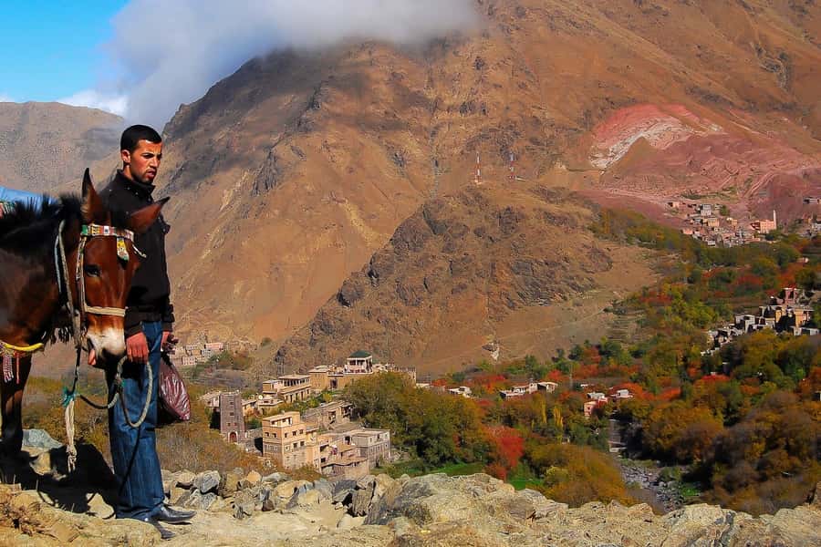 From Marrakech: Full-Day Atlas Mountain Berber Tour - From Marrakech to the foothills of the High Atlas