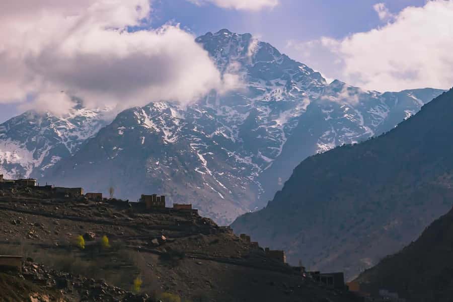 From Marrakech: Full-Day Atlas Mountain Berber Tour - Berber guest-house lunch with a view