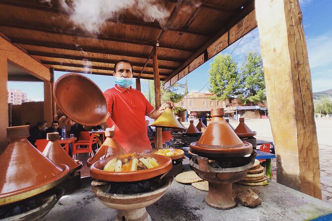 From Marrakech: Full-Day Tour to Ouzoud Waterfalls with Boat Trip - Arriving above the Cascades d’Ouzoud