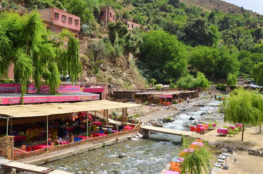 From Marrakech: Ourika Valley & Atlas Mountains Waterfalls - Setti Fatma and the seven waterfalls
