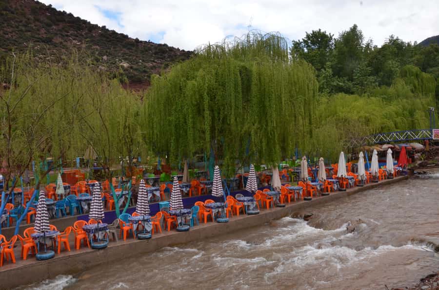 From Marrakech: Ourika Valley Day Trip with Lunch - The road through Ouigrane and Ait Oucheg Valley