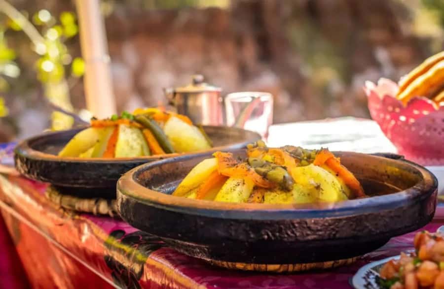 From Marrakech: Ourika Valley Trip, Waterfall Hike & Lunch - From Marrakech to the red foothills