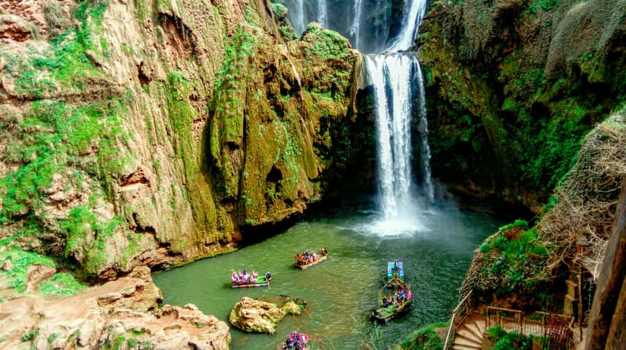 From Marrakech:Ouzoud Waterfalls Day Trip with Boat Tour - The long road from Marrakech to Ouzoud