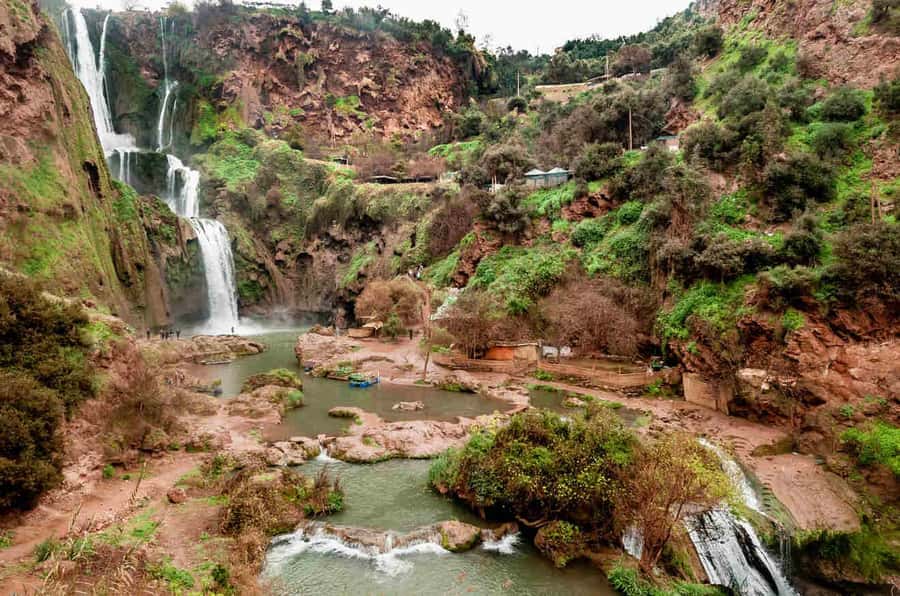 From Marrakech: Ouzoud Waterfalls Guided Tour and Boat Trip - Meeting the Barbary macaques safely