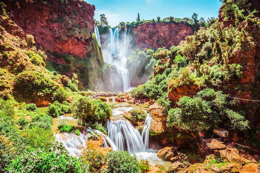 From Marrakech: Ouzoud Waterfalls Guided Tour & Boat Ride - The 600-step walk to the Al Abid River