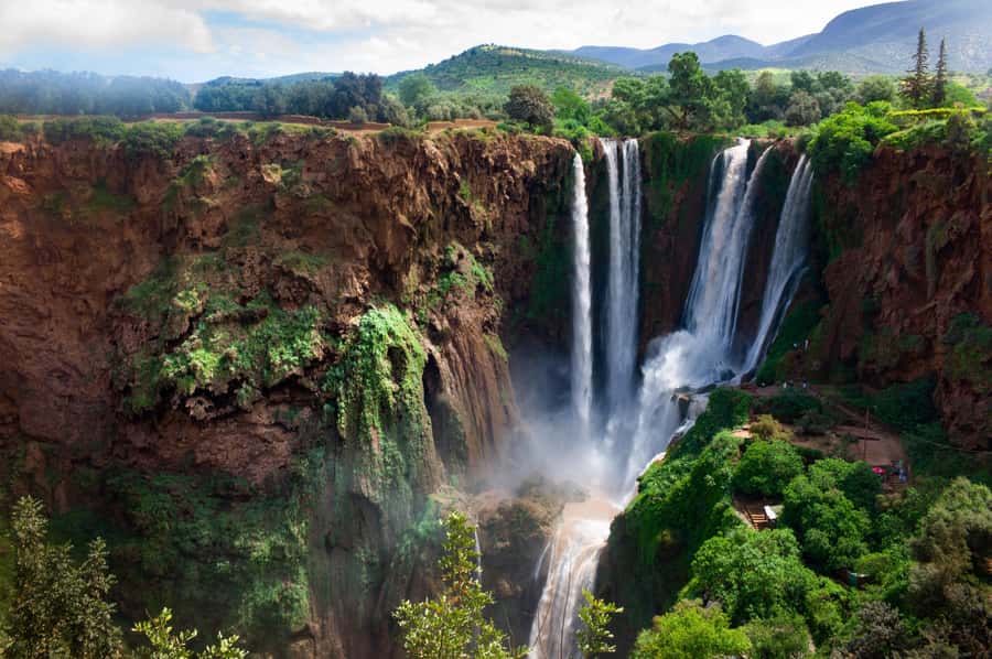 From Marrakech: Ouzoud Waterfalls Guided Tour & Boat Ride - The boat ride beneath the falls