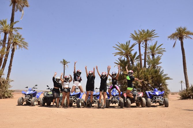 From Marrakech: Palm Grove Quad Bike and Camel Ride Tour - The camel ride and Moroccan photo stop