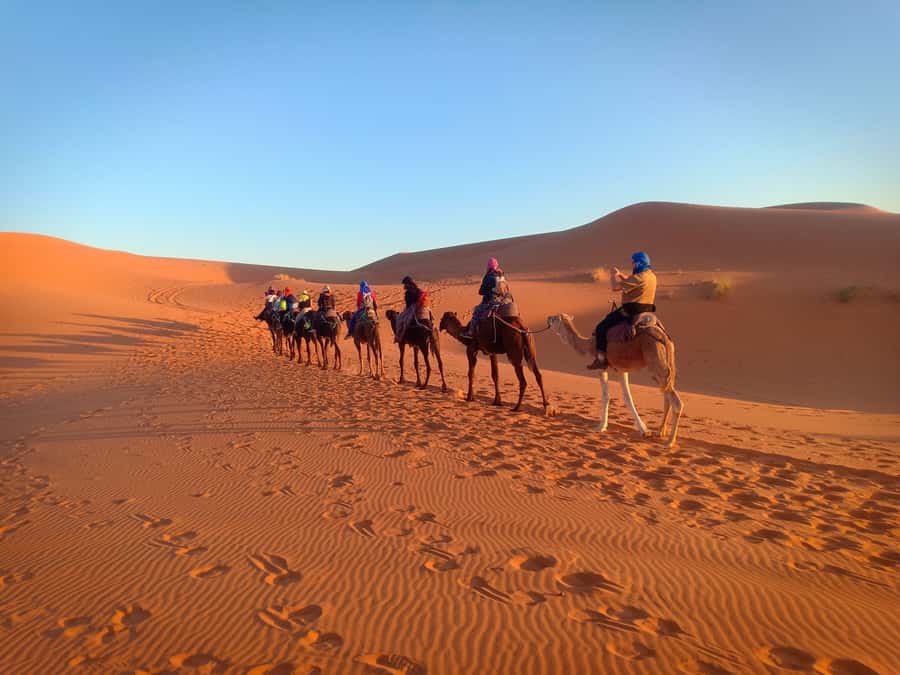 From Marrakech to Merzouga Erg Chebbi: 4-Day Desert Tour - From Marrakech to the high Atlas on day one