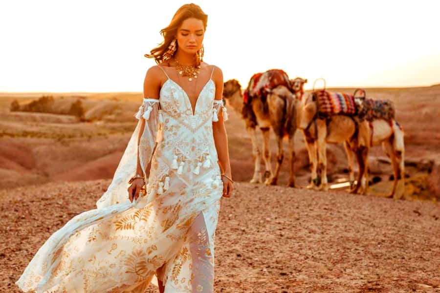 From Marrakesh Agafay Desert Dinner & Sunset, and Camel Ride - Leaving Marrakesh for Agafay